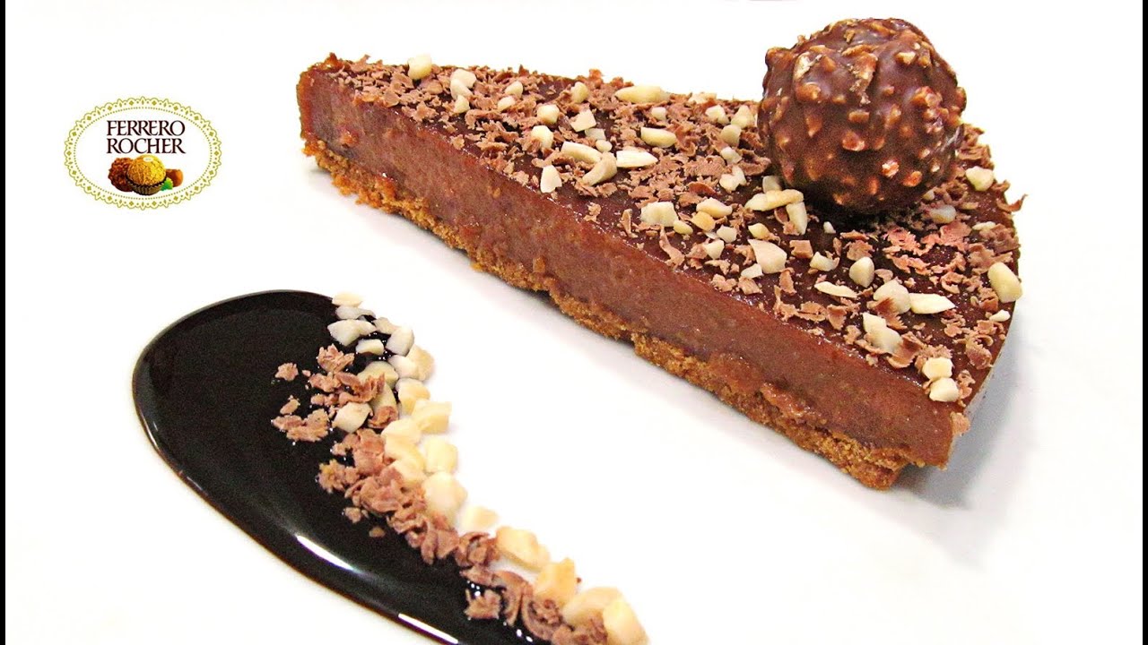 Tarta Ferrero Rocher