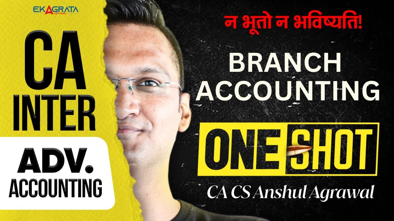 CA Inter Advanced Accounting | Branch Accounting Marathon | 2025 Exam-Focused Revision