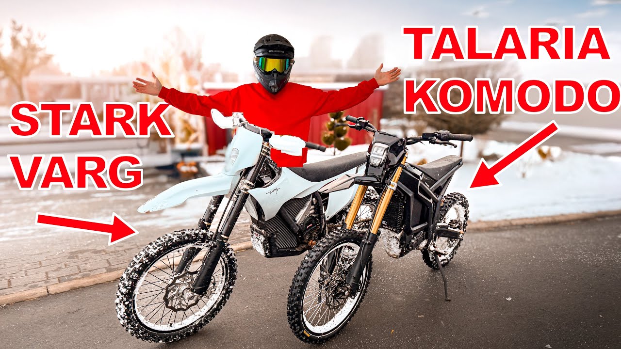 Stark VARG vs Talaria Komodo – Enduro Test, Rennen & Reichweite