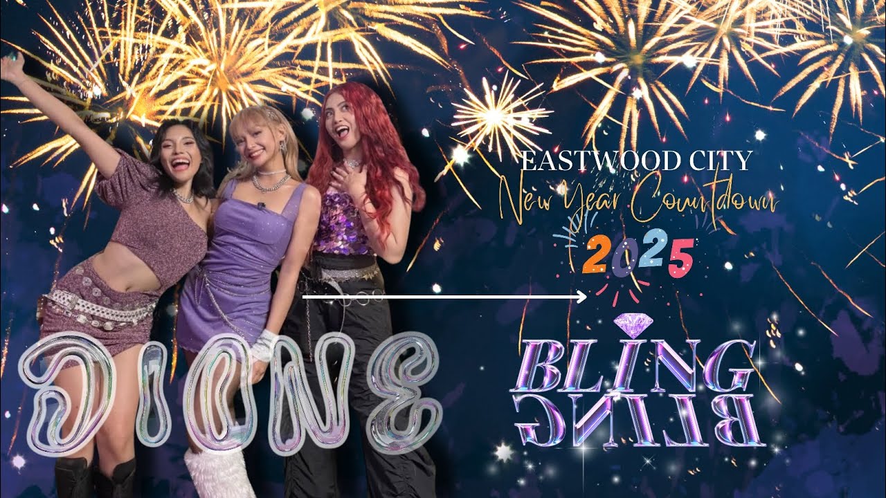 [P-POP] DIONE - BLING BLING at EASTWOOD CITY NEW YEAR COUNTDOWN 2025 | 12312024