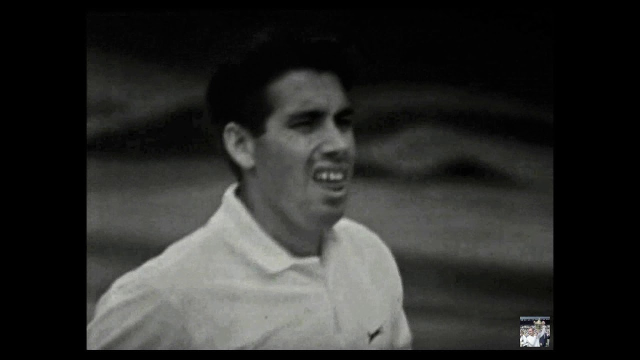 Wimbledon 1966 Final - Manolo Santana (4) vs Dennis Ralston (6)