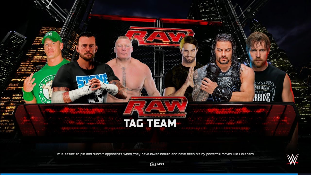 Punk, Cena & Lesnar Vs The Shield - Tag Team Elimination Match | WWE 2k25 