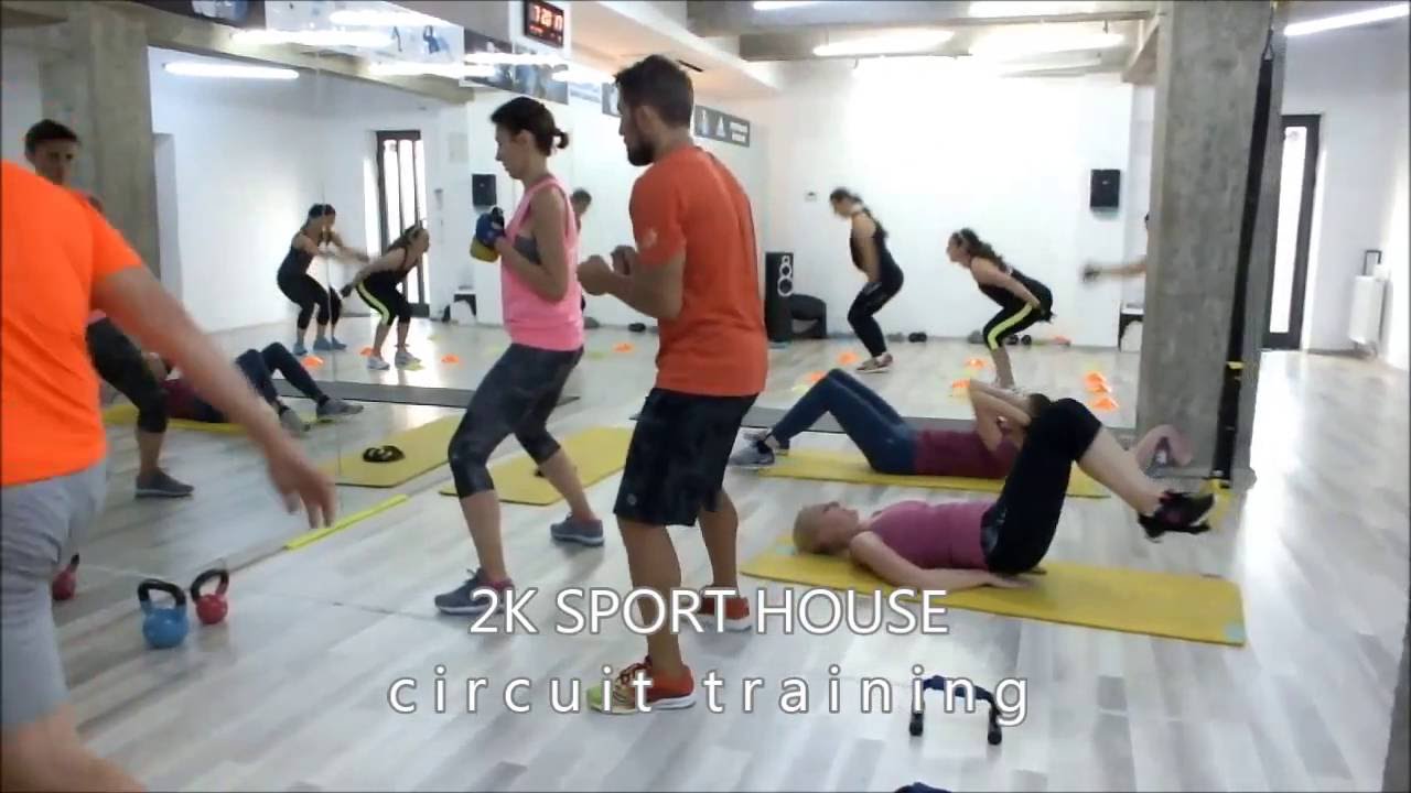 2k Sport House - Circuit training cu Razvan Doica
