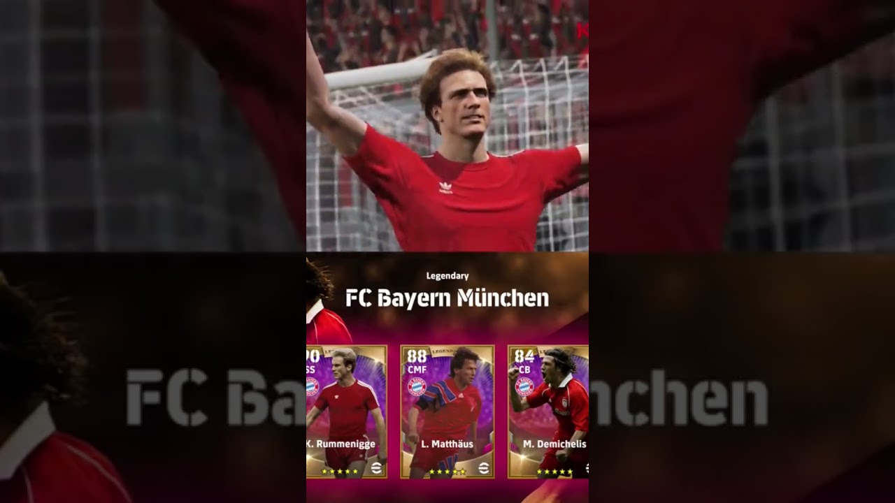 eFootball 2022 ⚽️ FC Bayern Legenden 😍 Matthäus / Rummenigge / Demochelis - DREAM TEAM