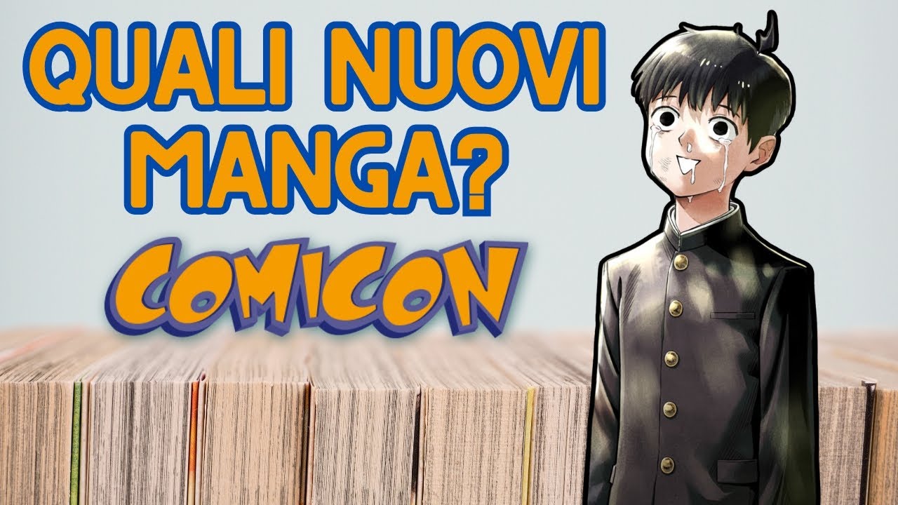 QUALI MANGA ANNUNCERANNO AL COMICON 2025?