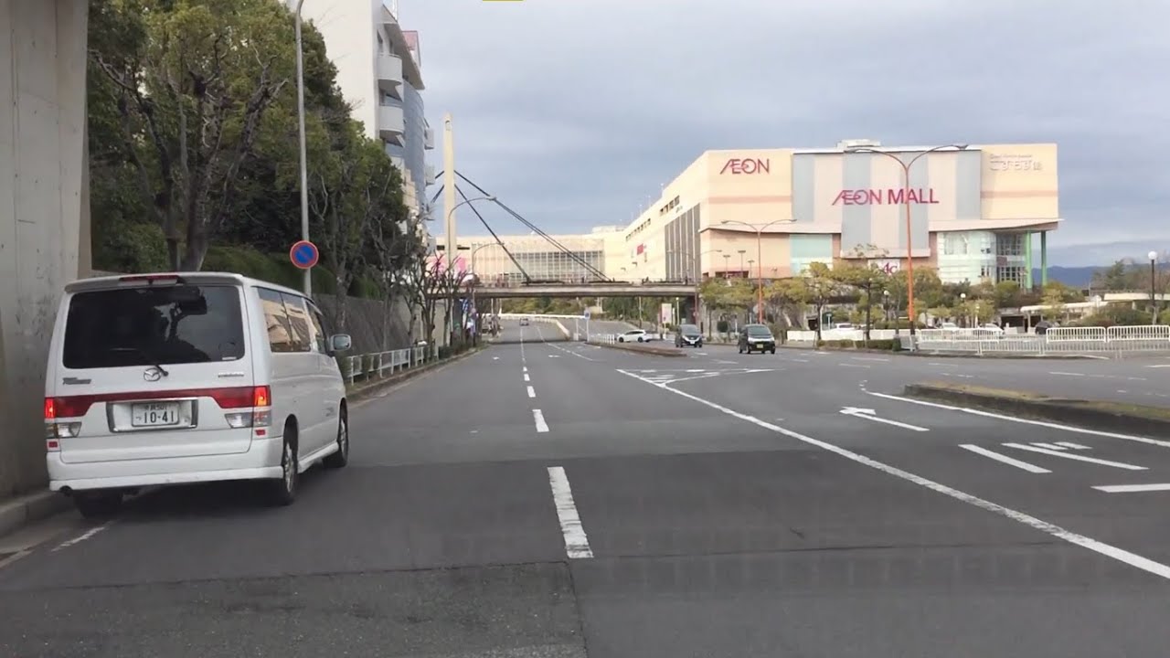 【京都府 木津川市】イオンモール高の原（サンタウンプラザ こすもす館） 屋上駐車場に駐めてみた！（車載動画／入庫～出庫）Parking lot Aeon Mall Takanohara Kyoto