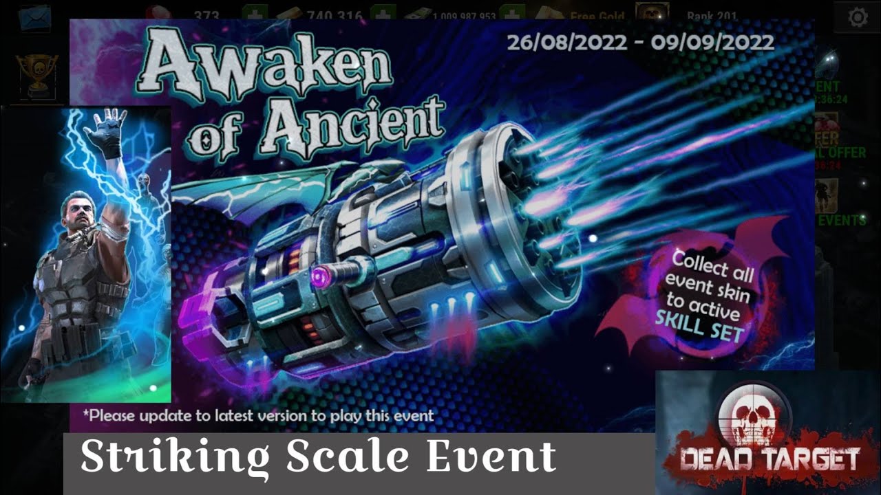 Dead Target Striking Scale Event