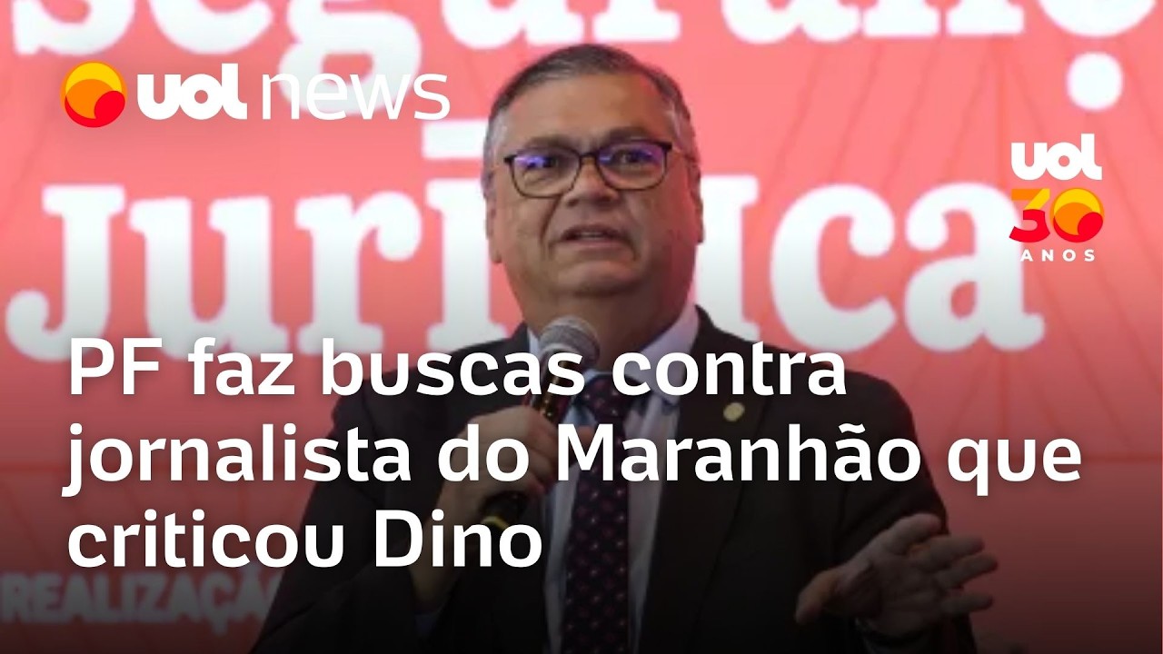 Moraes manda PF fazer buscas contra blogueiro do Maranhão que criticou Flávio Dino
