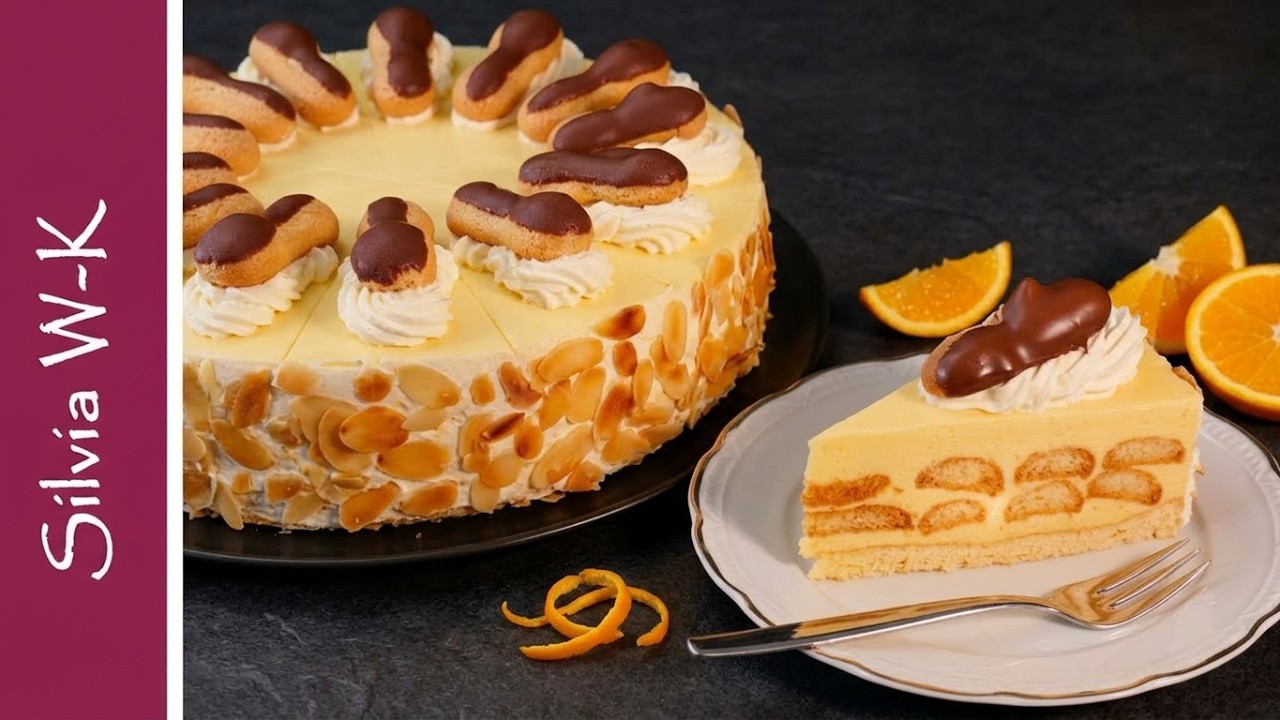 Malakoff-Torte / fruchtig
