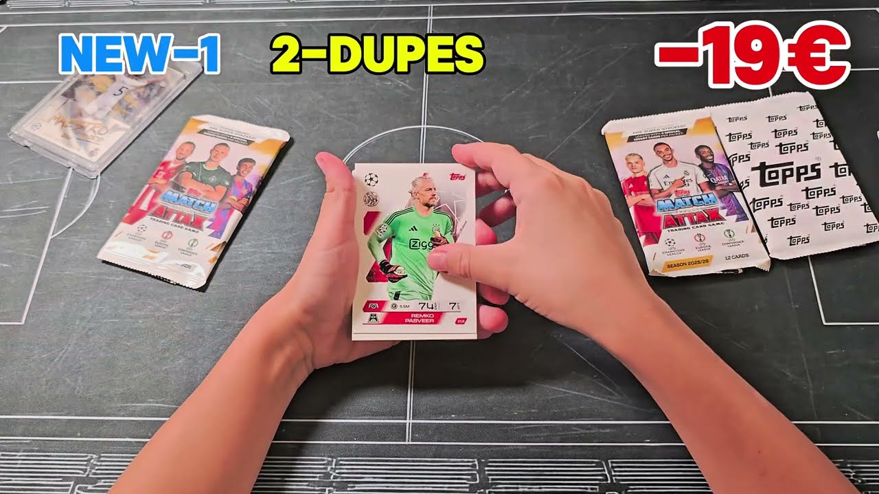 Topps Match Attax 25/26 Gladiator Tin Opening - HAALAND & RAPHINHA #packopening #footballcards 