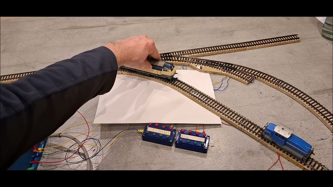 M&auml;rklin Abstellgleis zusammen bauen f&uuml;r Eisenbahn Lokomotive  einfach praktisch gut