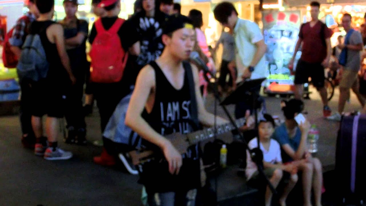 練懿樂｜牽心萬苦@20150404西門Uniqlo-街頭表演