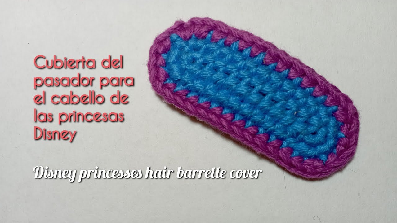 Cubierta de clip para cabello | Hair Clip Cover #Disneyprincesshairclip