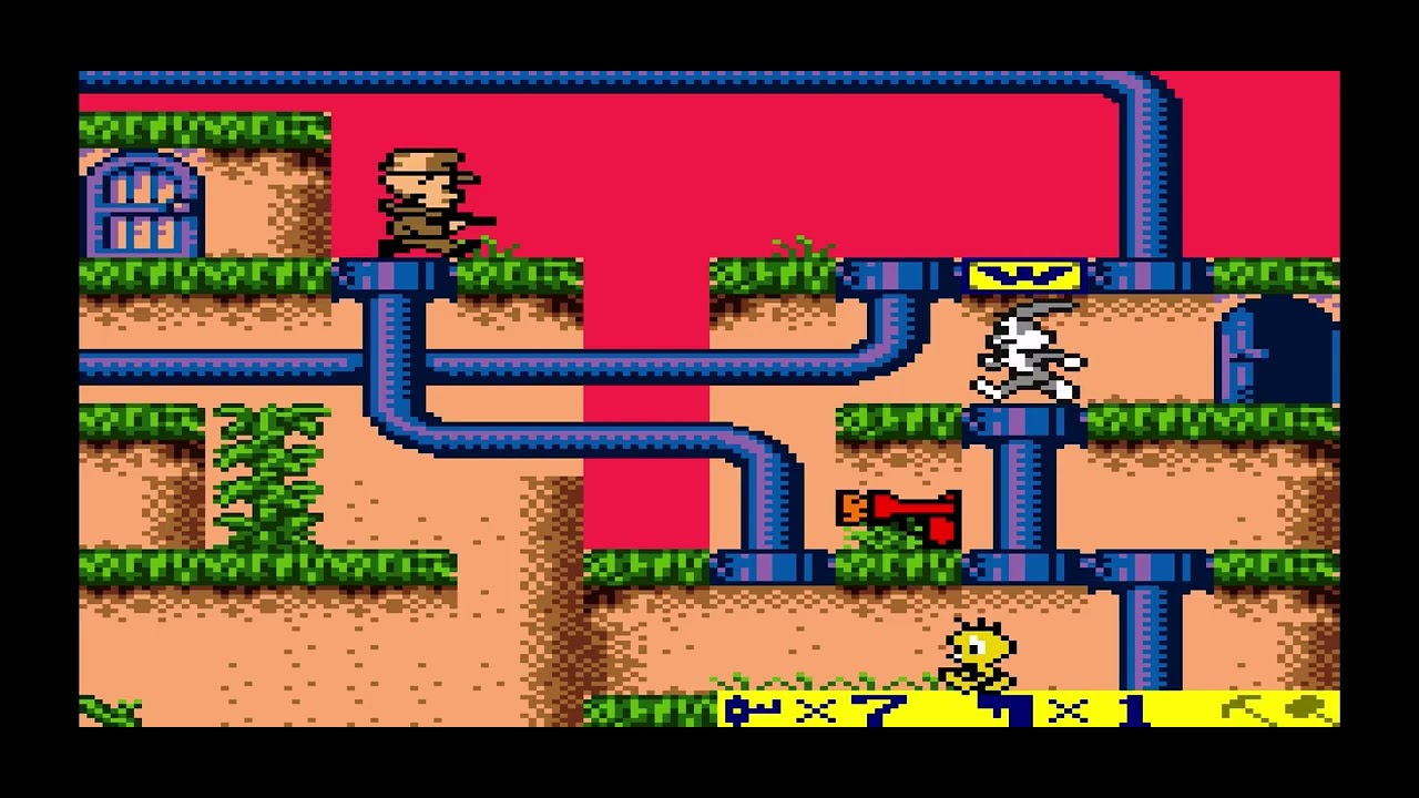 Bugs Bunny Crazy Castle 3 - Garden Level Playthrough 2 Retroarch iOS 