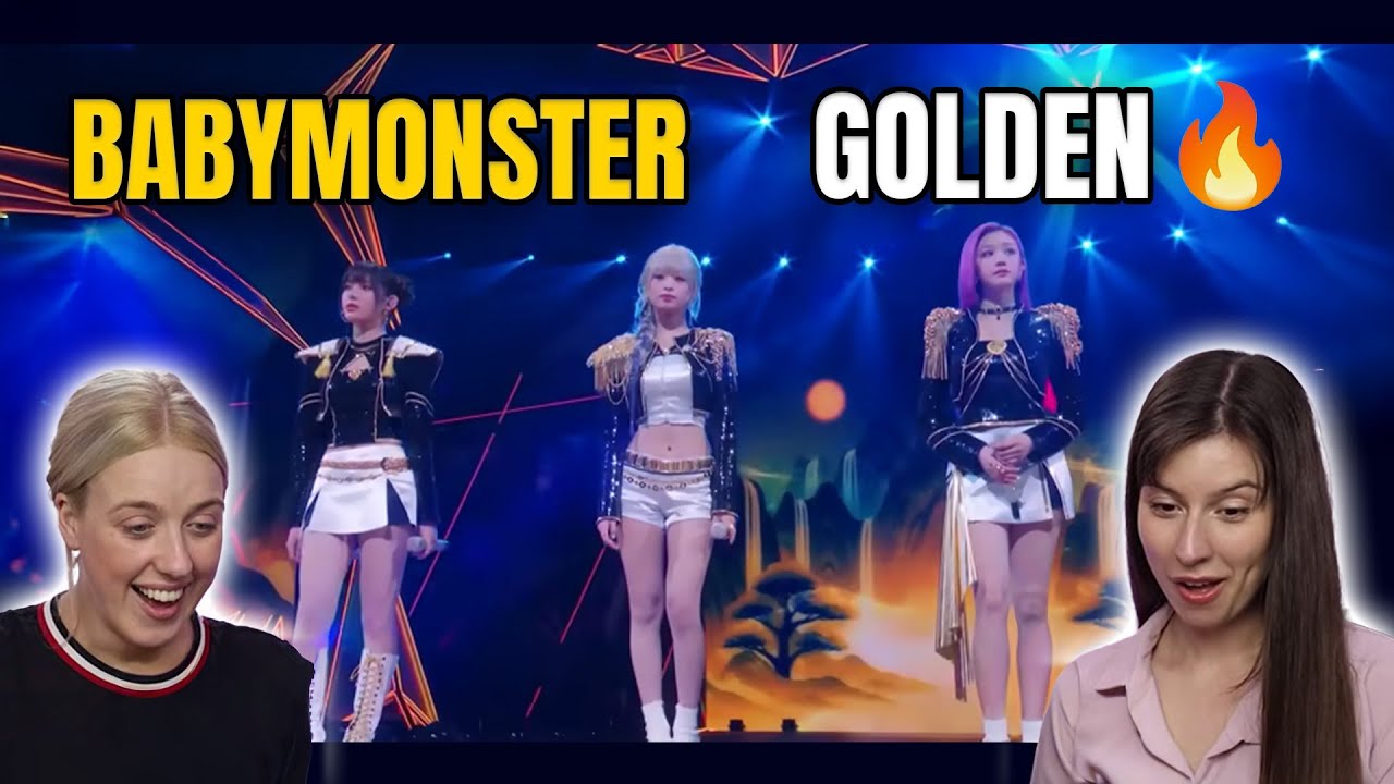 GOLDEN - BABYMONSTER 2025 ПЕРВАЯ РЕАКЦИЯ МАМЫ 😍❤️‍🔥 | KPOP ОХОТНИКИ НА ДЕМОНОВ NETFLIX