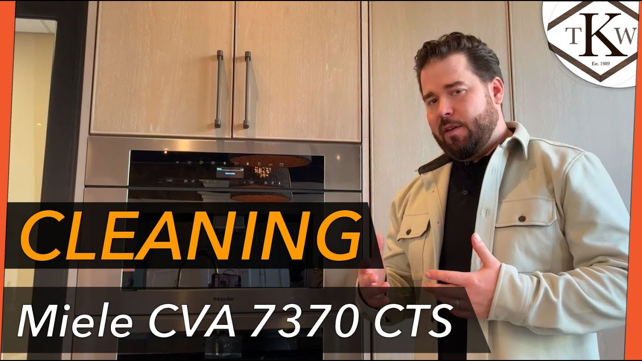 Miele Coffee System - Cleaning Milk Pipework on CVA7370CTS