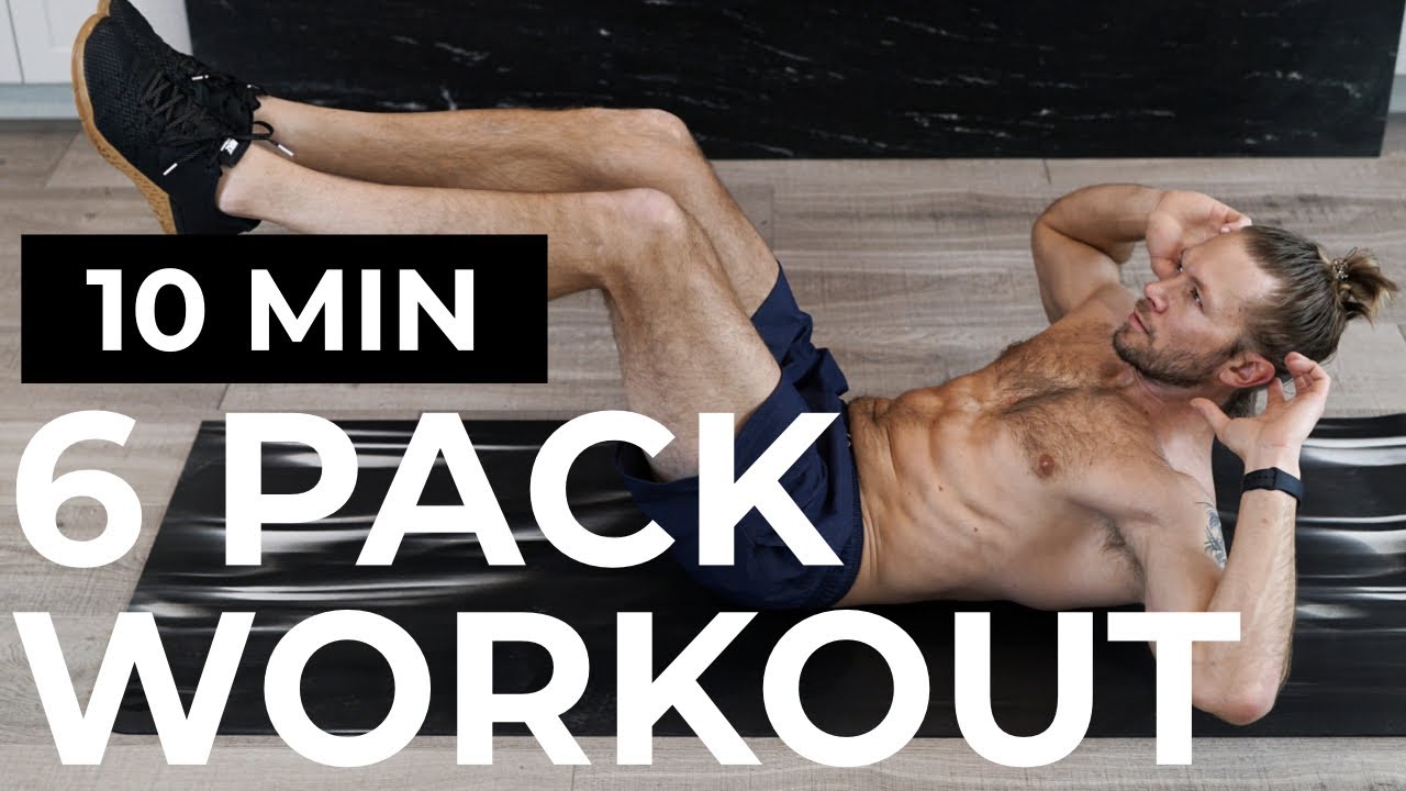 10 Min 6 Pack Blueprint | Intense No Equipment Ab Shred!