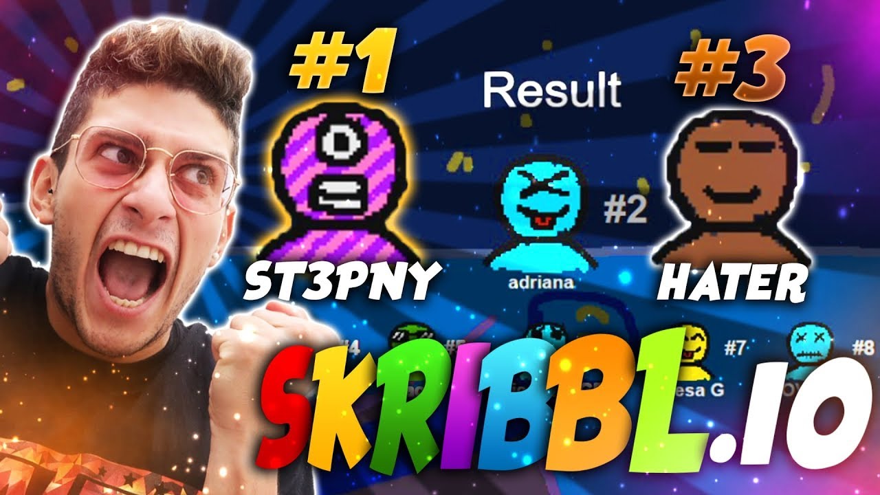 UNA HATER MI INSULTA SU SKRIBBLE.IO !! FAVIJ TI SFIDO