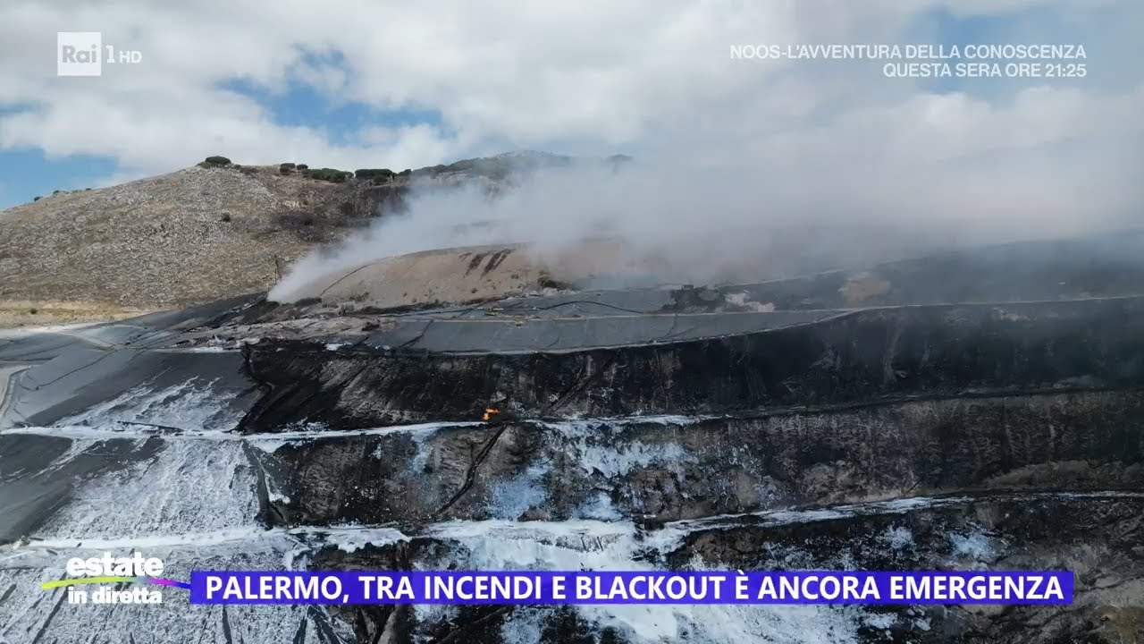 Palermo, tra incendi e blackout è ancora emergenza - Estate in diretta - 27/07/2023