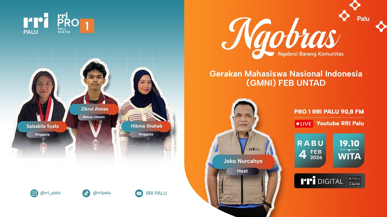 NGOBRAS - Gerakan Mahasiswa Nasional Indonesia (GMNI) FEB UNTAD