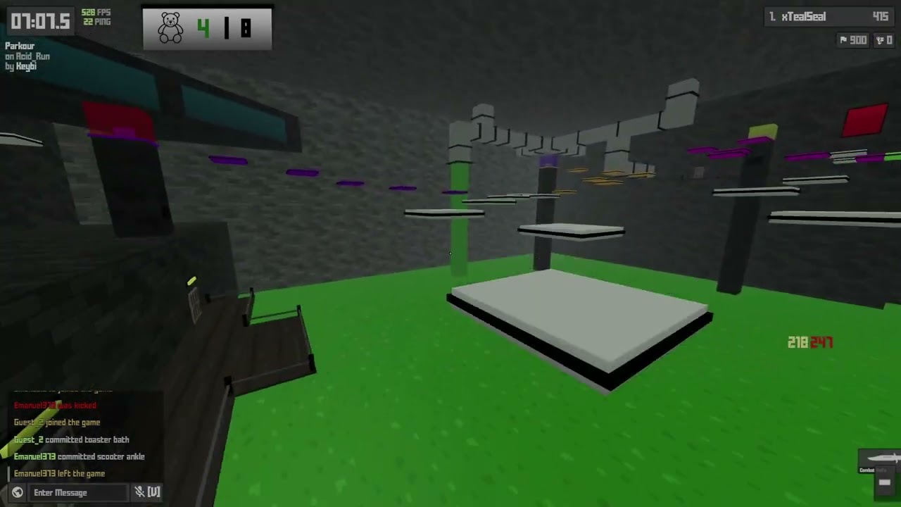 Acid Run Solo Ted WR | Krunker