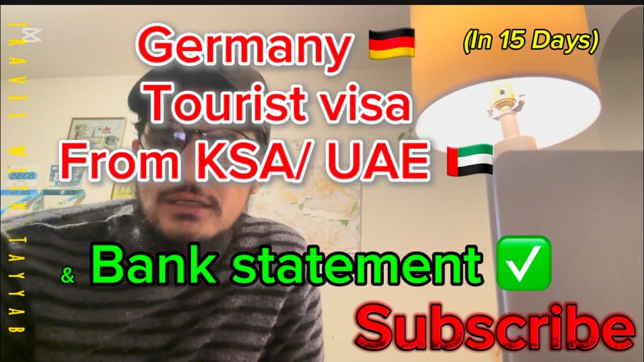 How to apply for Germany Tourist visa from UAE and KSA | Germany tourist visa easy steps from Dubai