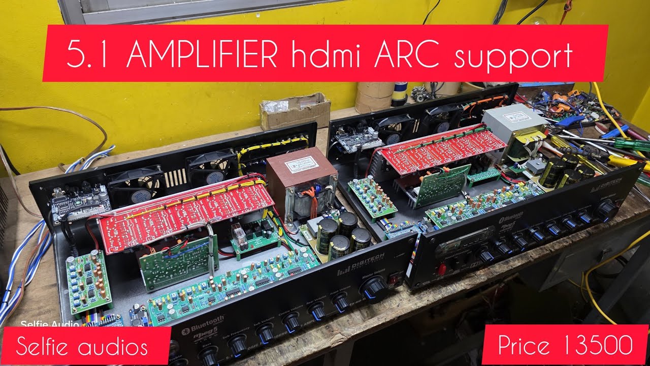  5.1 ANALOG  AMPLIFIER -  PRICE 13500 / HDMI ARC /  SELFIE AUDIO... 9994948026#viralvideo 