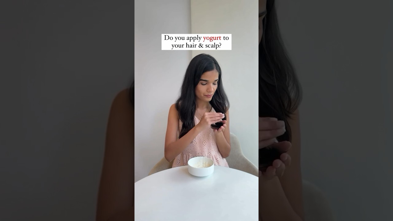 Do not apply yogurt on your hair #DIYGoneWrong #DIY