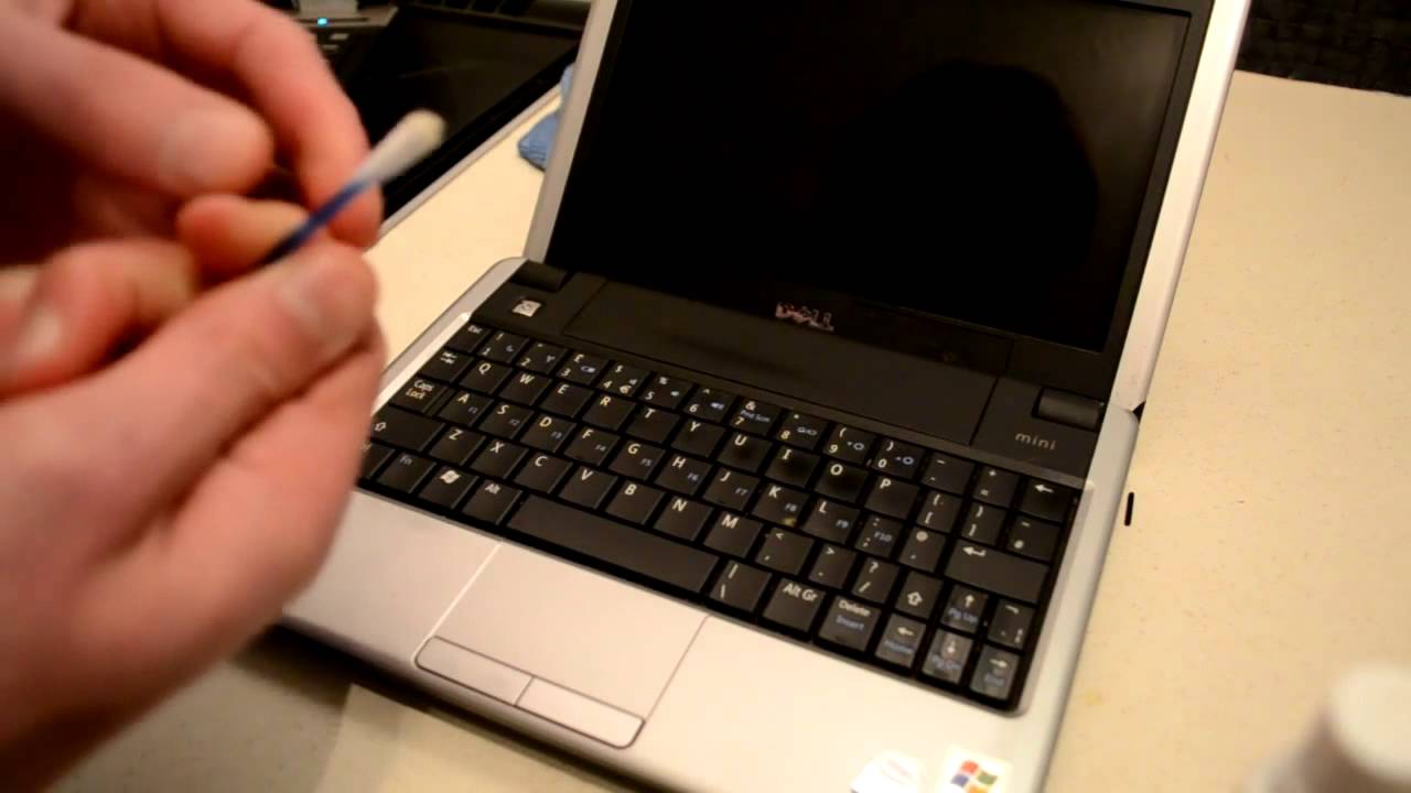 ASMR ~ Cleaning Laptop and Keyboard - HandMovements and Soft Soothing Whisper