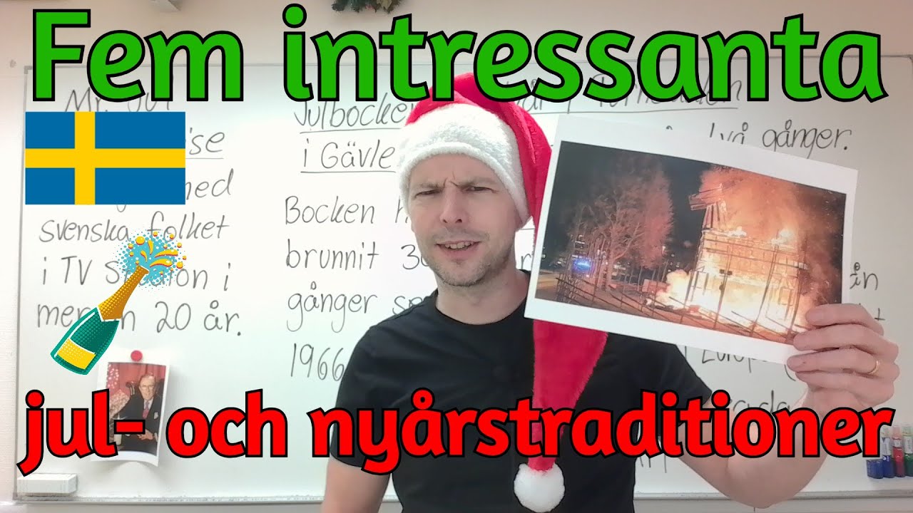 Fem intressanta jul- och nyårstraditioner, SFI