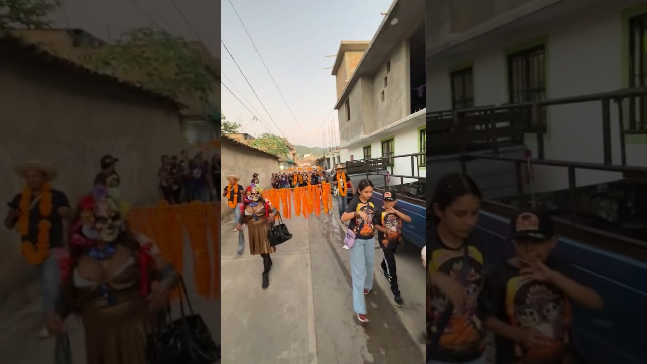 Entrega de Huentli al Barrio de San Lucas 🎃✨️ #tixtla #cultura #costumbres #tixtladeguerrero