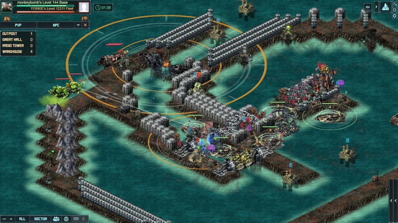 New paragon ship in action / Battle Pirates