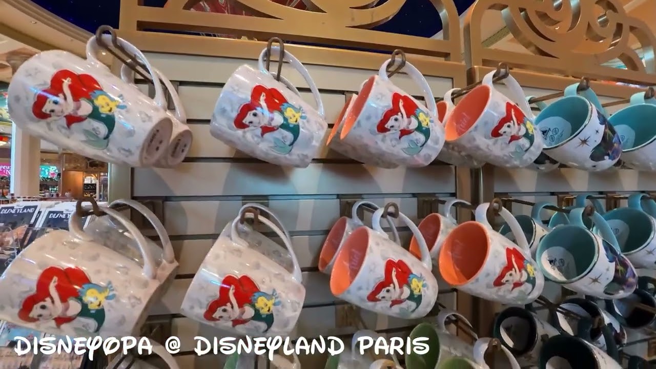 WORLD OF DISNEY 7/8 SHOP WALK THROUGH - Disneyland Paris - DisneyOpa