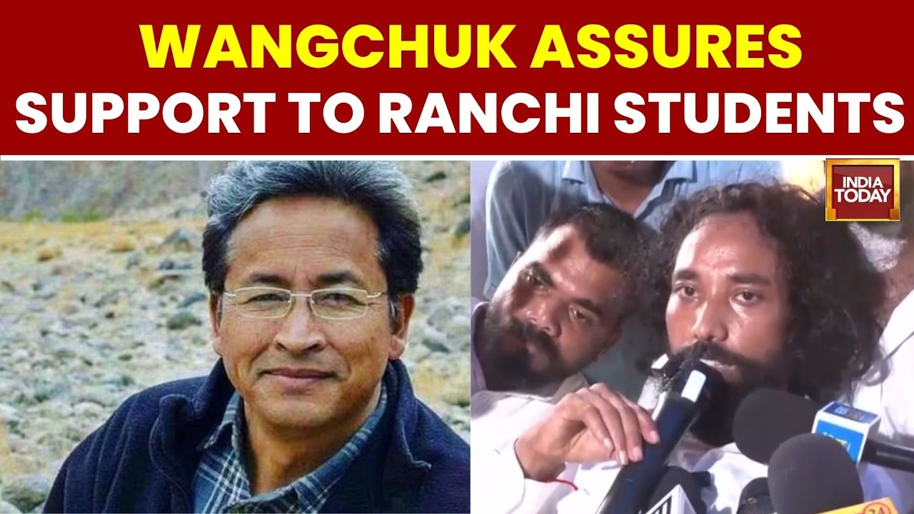 Jharkhand JPSC Protest Gets Big Boost | Sonam Wangchuk Assures Support to Devendra Nath Mahto