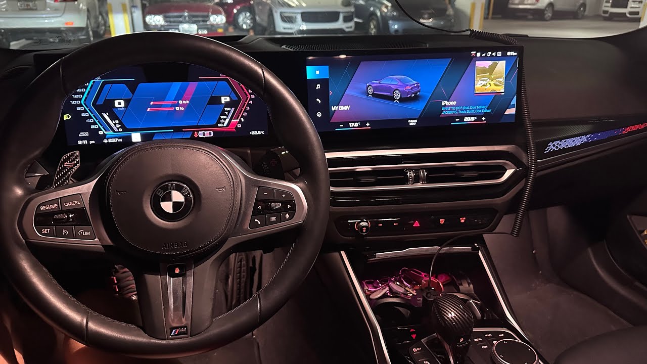 First ID8 M Cluster on a G42 M240i