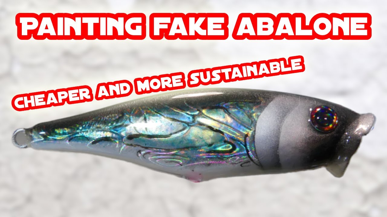 Creating Stunning Abalone Fishing Lures with Hot Stamping Foil!