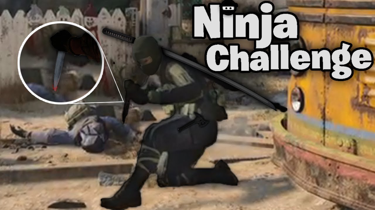 THE NINJA CHALLENGE (Knife & Tomahawk only) | Call of Duty: Black Ops Cold War