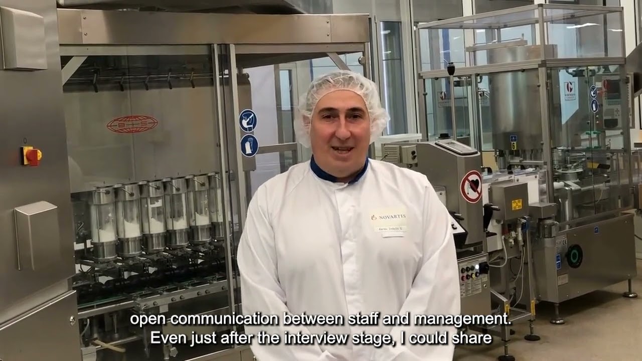 Meet Ivo, Plant Operator on career opportunities with Novartis