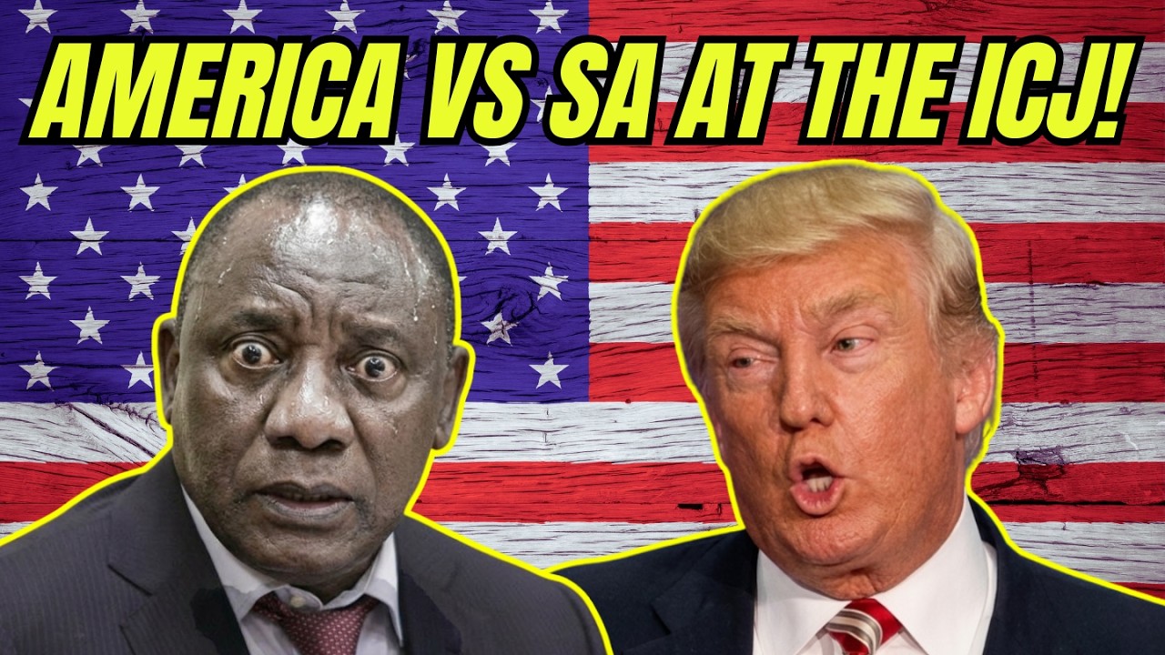 The US is about to fight South Africa at the ICJ in support of Israel! The ANC are in trouble.