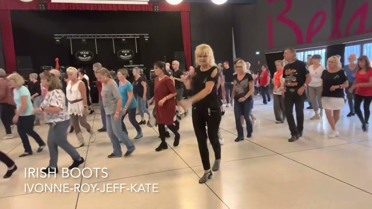 Irish boots, linedance