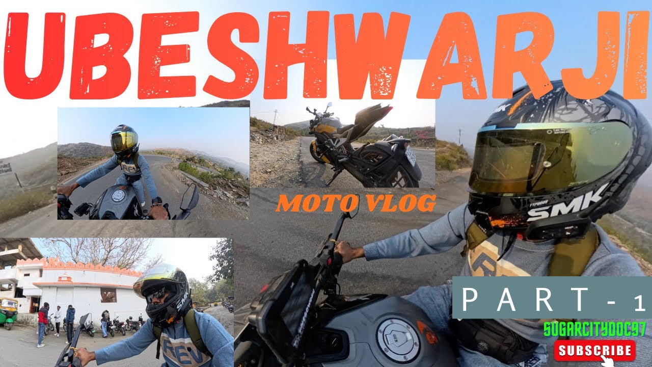 Ubeshwarji Temple Ride | Part 1 | Rollercoaster Hill Ride on Apache RTR 310 | Moto Vlog 