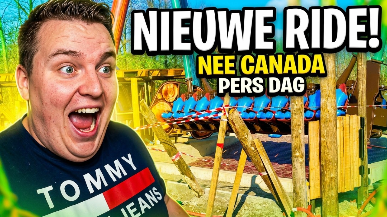 Bellewaerde Persdag: Grote Vernieuwing in Canada Zone! 🇨🇦 Eerste Kijken