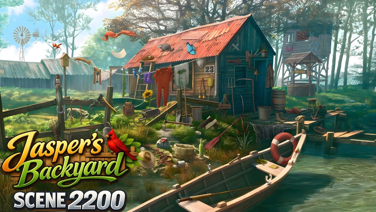 June's Journey Scene 2200 | Vol 09 Ch 45 | Jasper's Backyard | Mastered Scene [4K UHD 60FPS]