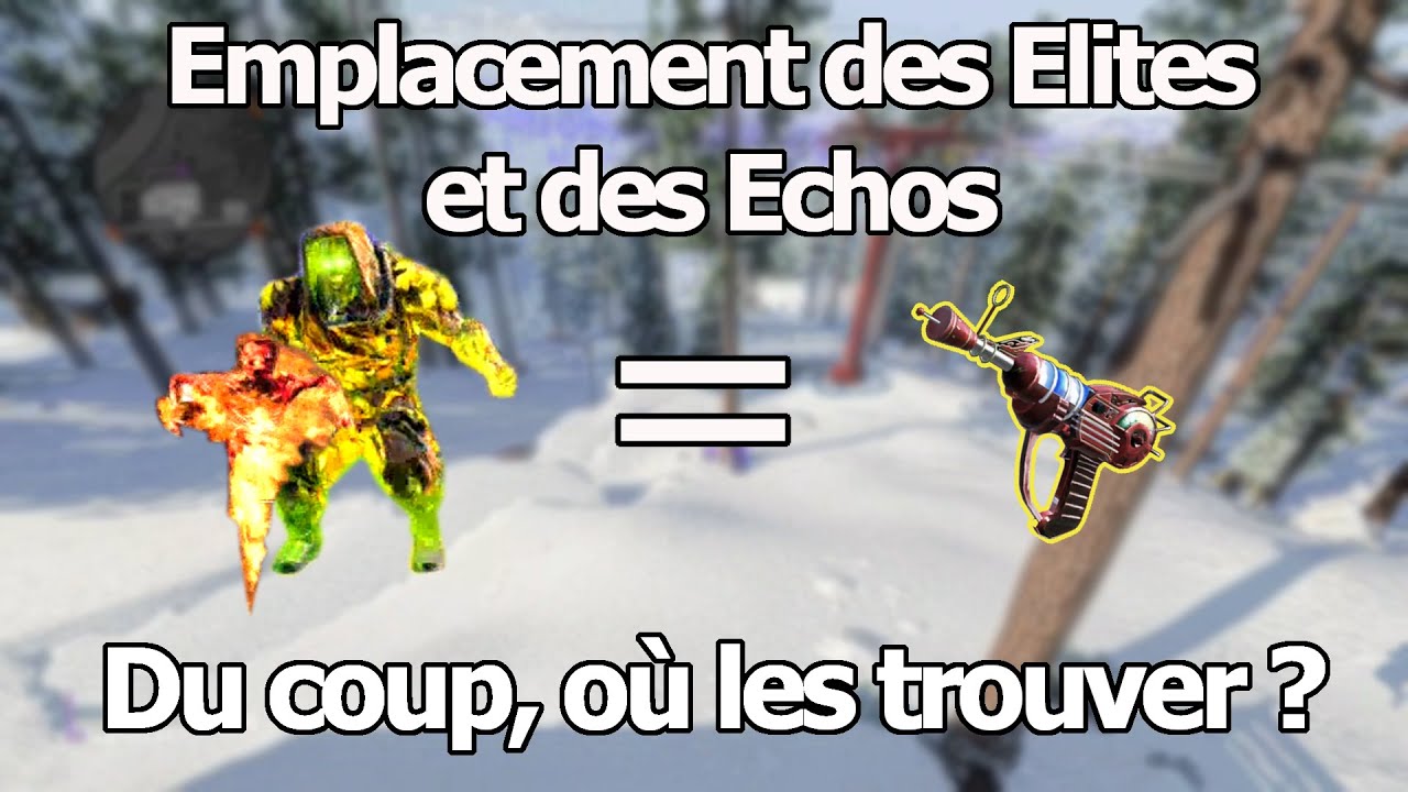 Emplacements des Elites et des Echos - Mode Contagion [ Cold War Zombie ]