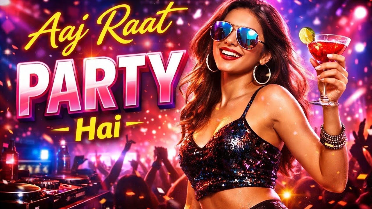 AAJ RAAT PARTY HAI | DJ Party Song | Kartik Beats Present