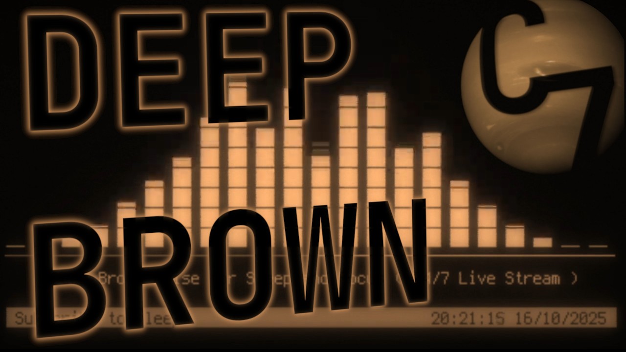 Deep Brown Noise for Sleep and Focus ( 12 Hour Stream Snippet #001 )