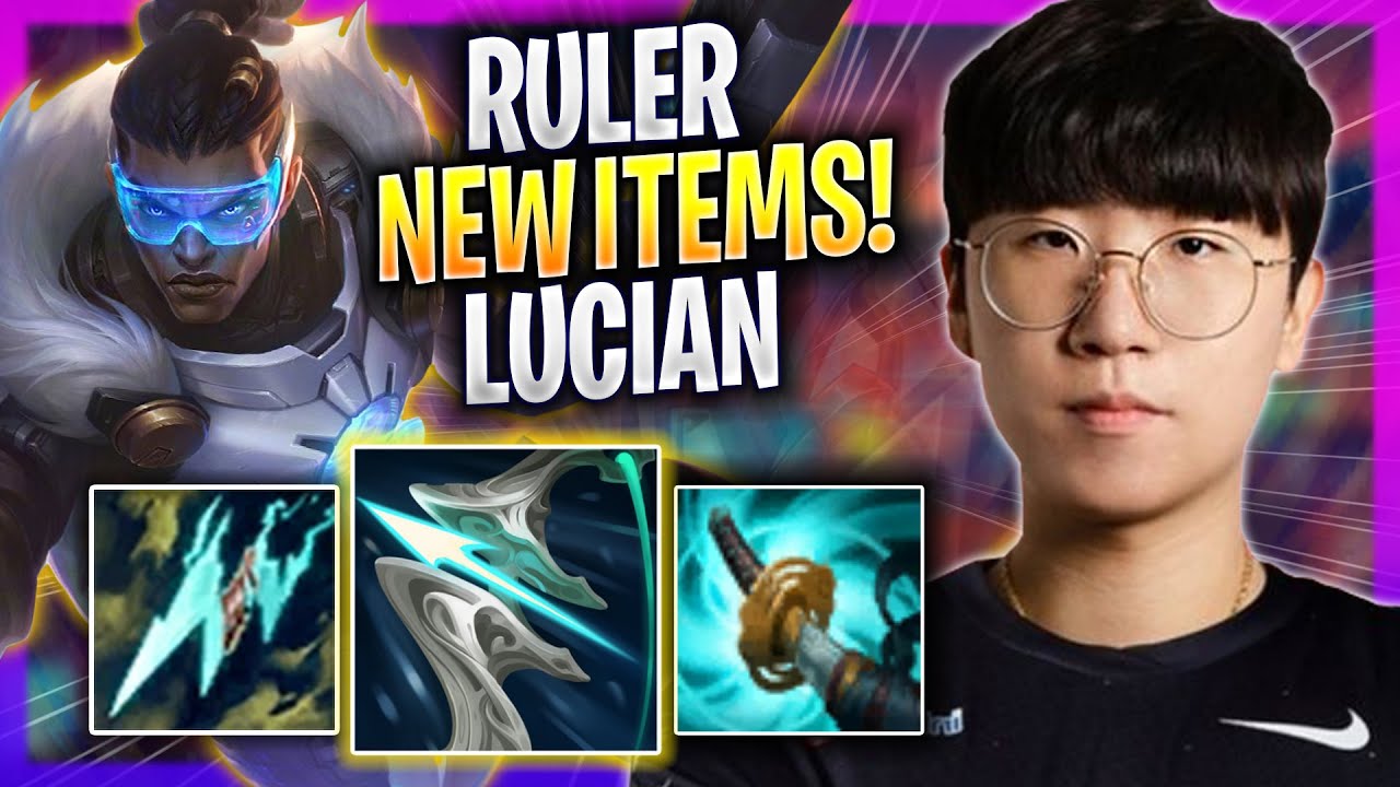 RULER TRIES LUCIAN WITH NEW ITEMS! - JDG Ruler Plays Lucian ADC vs Kai'sa! | Season 2023