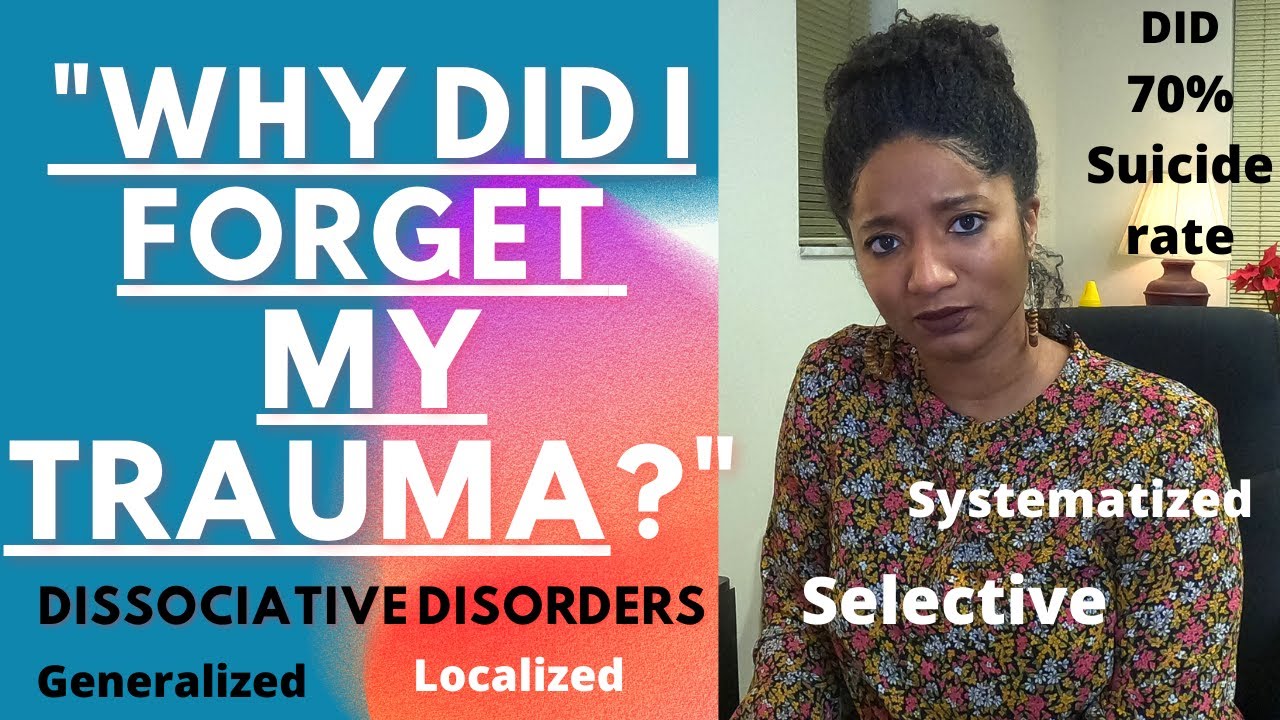 Почему вы ЗАБЫЛИ свою ТРАВМУ | Диссоциативная амнезия и травматический стресс | Экспресс-курс пси...