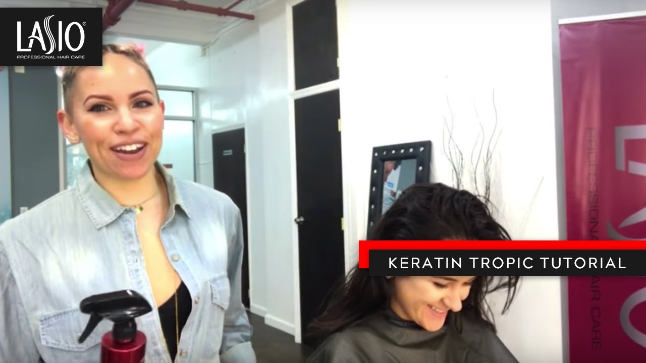 LASIO Keratin Tropic Tutorial
