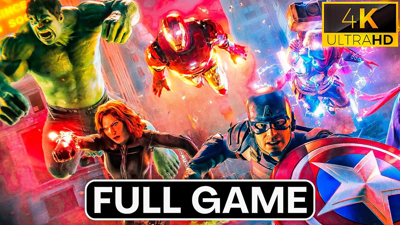 MARVEL'S AVENGERS (PS5) Gameplay Walkthrough FULL GAME 4K 60FPS No Commentary